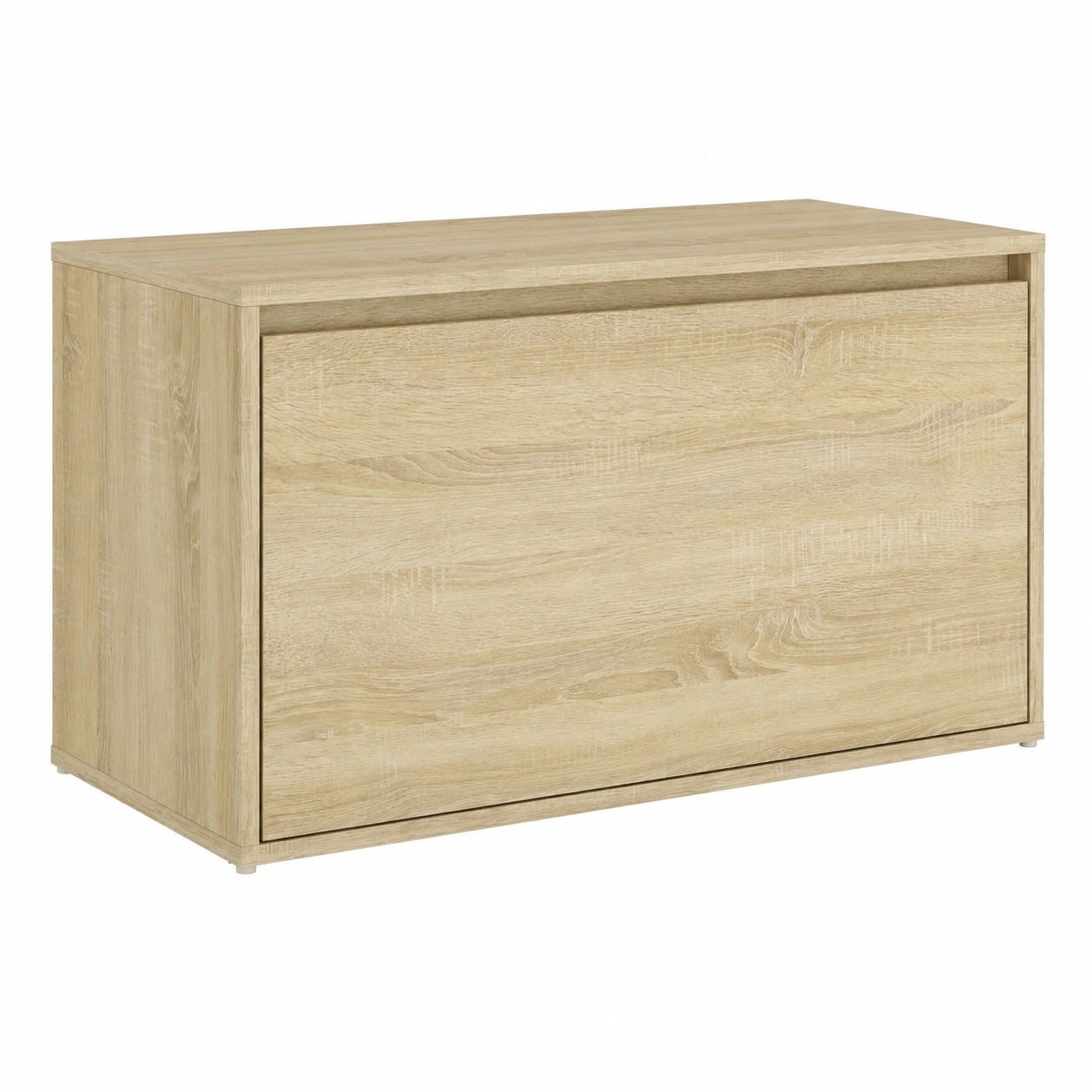 Banco de Almacenamiento para Entrada de Roble Sonoma 80x40x45 cm