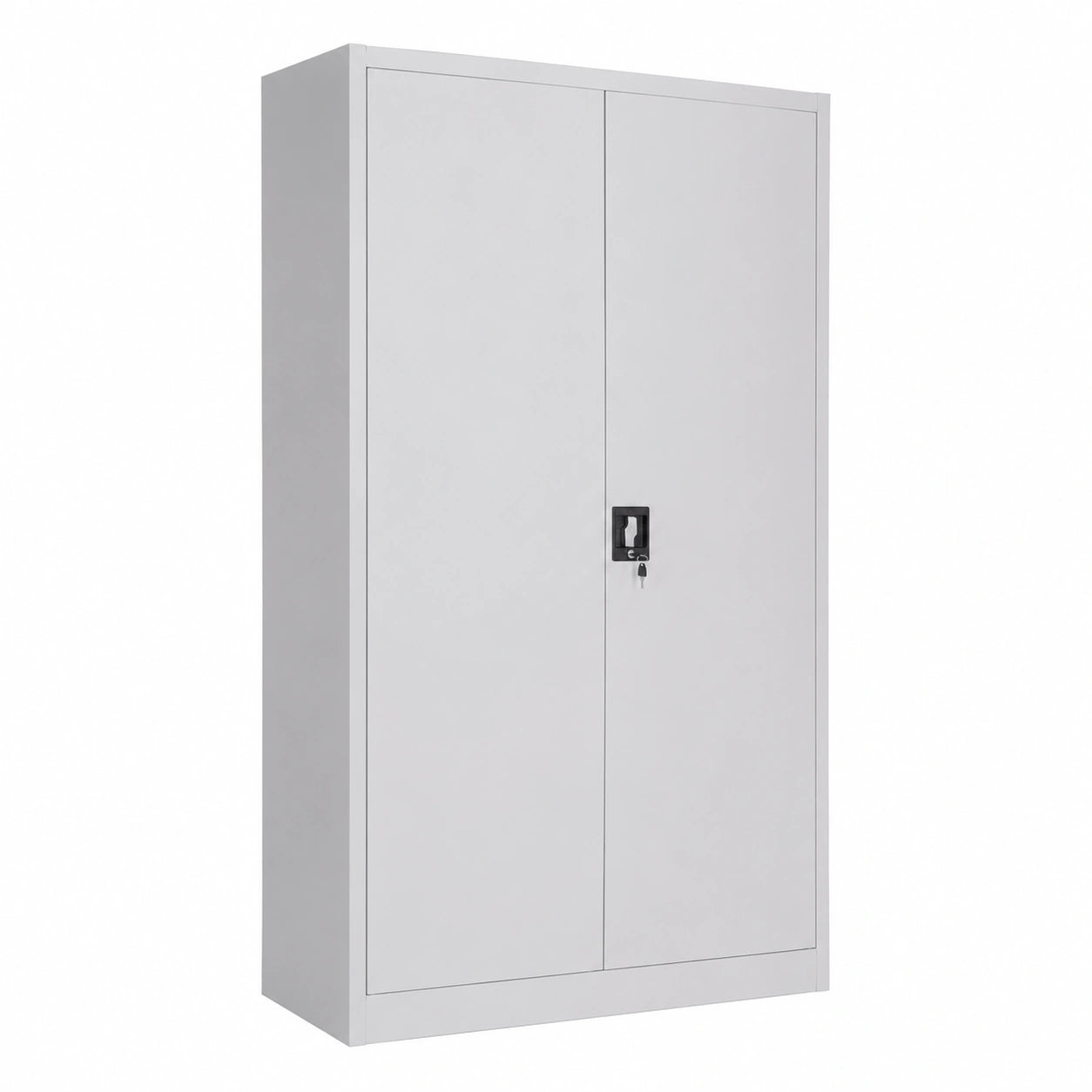 Armario Archivador Metálico con Cerradura, 6 Cajones y Estante, 180x90x40cm, Gris