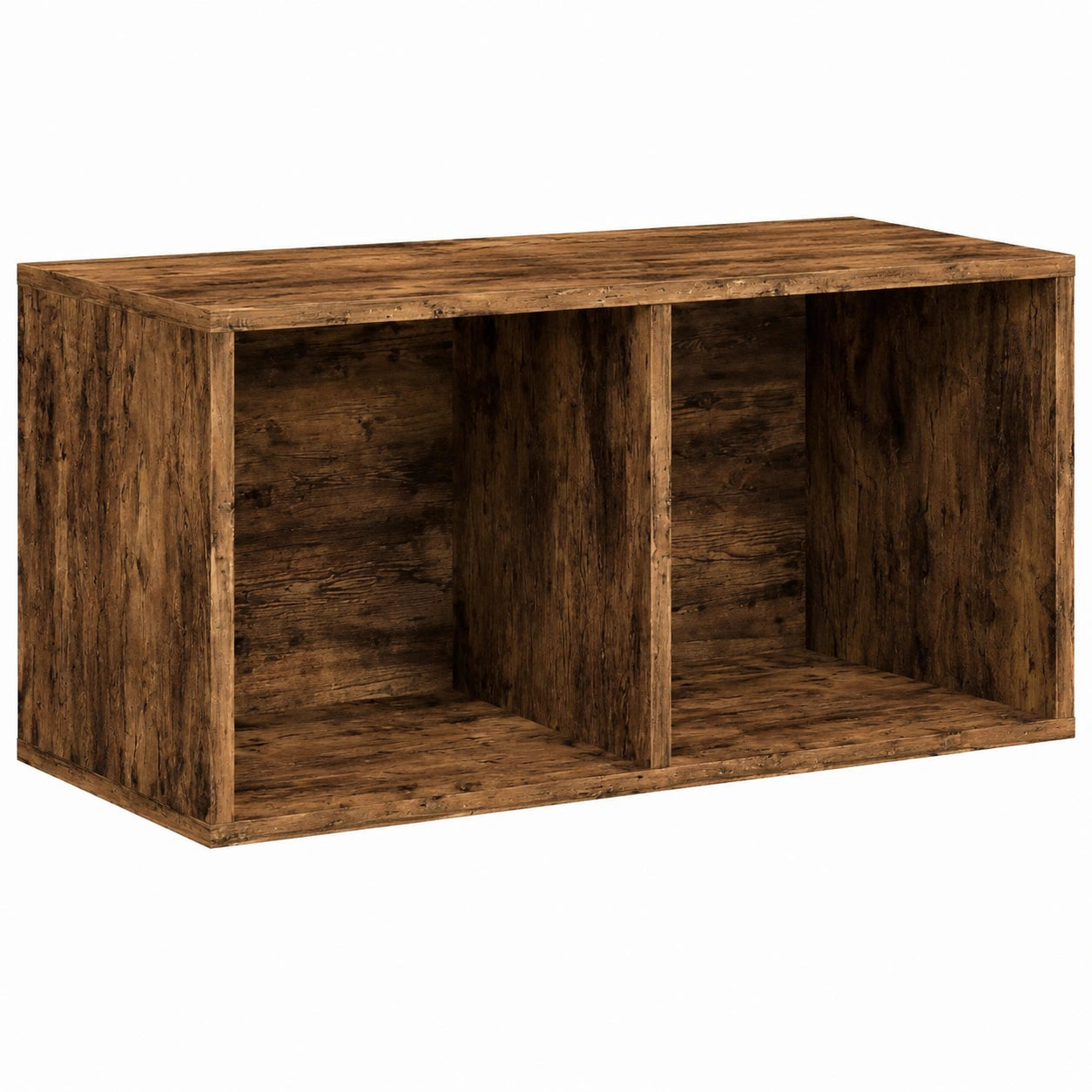 Estantería de Almacenamiento para Vinilos, Roble 71x34x36cm