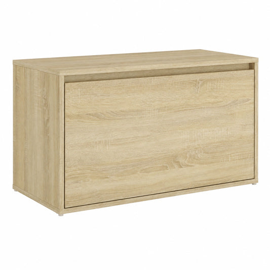 Banco de Almacenamiento para Entrada de Roble Sonoma 80x40x45 cm