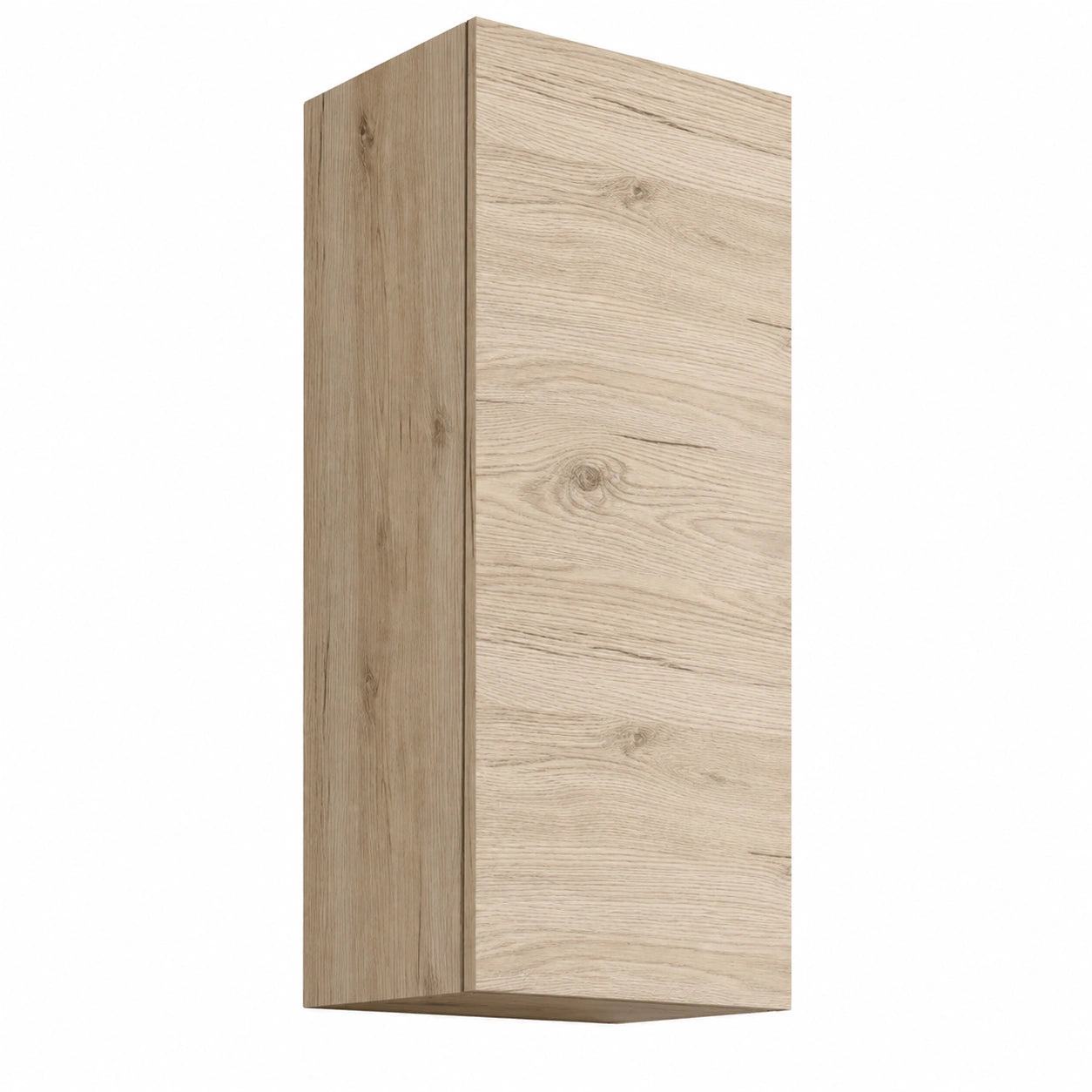Armario de Madera Reversible con Apertura Push & Pull, Roble Natural