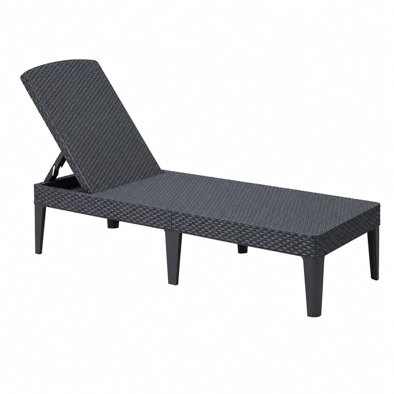 Tumadora Plegable para Jardín Keter Jaipur, Gris, Ideal para Terrazas y Patios